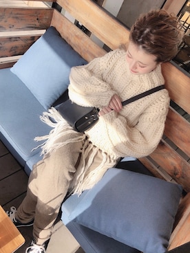 「アイラブCONVERSE」｜har ( ハル )さん（レディース・153cm）の秋コーディネート