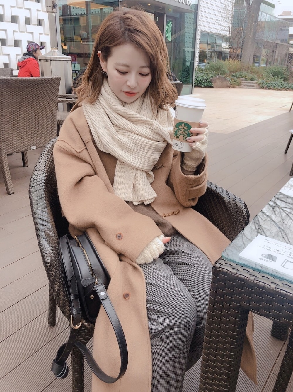 オーラリー ベビーキャメル ダッフルコート AURALEE】ベビーキャメル ビッグダッフルコート WOMENを使った