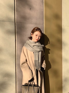 「plage（プラージュ）のアイテム（その他アウター）」を使った、har ( ハル )さん（レディース・153cm）の冬コーディネート