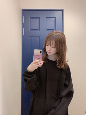 「reca（レカ）のアイテム（ワンピース/ドレス）」を使った、har ( ハル )さん（レディース・153cm）の冬コーディネート