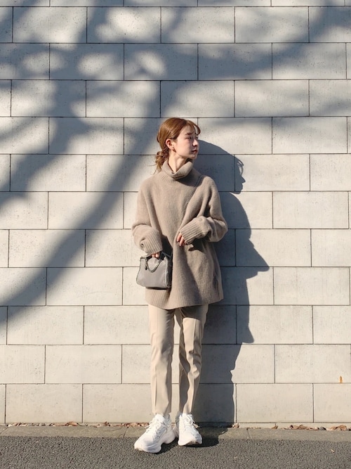 plage（プラージュ）の「Fur タートル プルオーバー◇（ニット