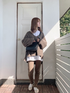 har ( ハル )さん（レディース・153cm）の冬コーディネート