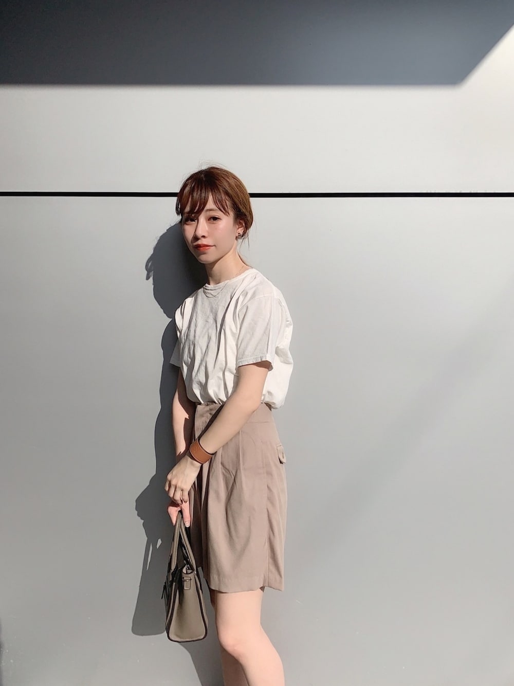 TODAYFUL（トゥデイフル）の「ダブルタックハーフパンツ（その他