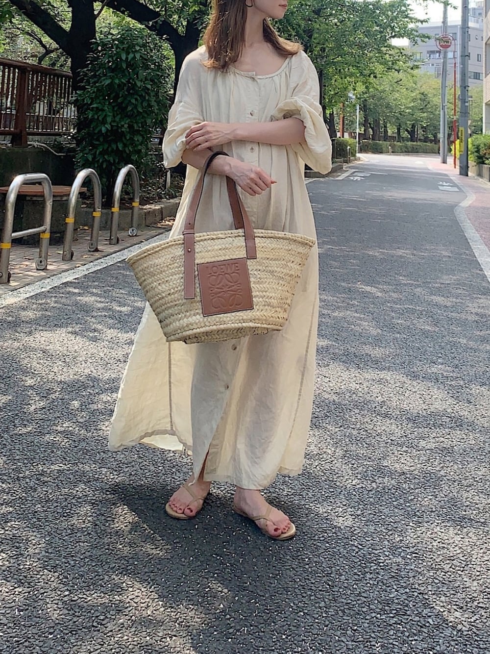 品質検査済 plage（プラージュ）の「Linen ボリュームスリーブワンピース ワンピース