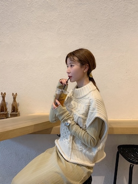 「ANT（アント）のアイテム（アクセサリー）」を使った、har ( ハル )さん（レディース・153cm）の秋コーディネート