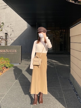 har ( ハル )さん（レディース・153cm）の冬コーディネート