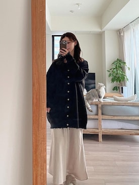 har ( ハル )さん（レディース・153cm）の冬コーディネート