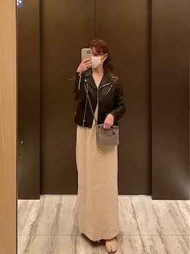 「PUBLIC TOKYO（パブリックトウキョウ）のアイテム（ジャケット/アウター）」を使った、har ( ハル )さん（レディース・153cm）の春コーディネート