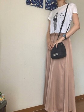 杏さん（レディース・167cm）の夏コーディネート