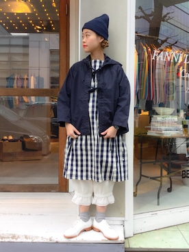 「アイテム（ワンピース/ドレス）」を使った、KURODA  AYANOさん（レディース・153cm・20代）の冬コーディネート