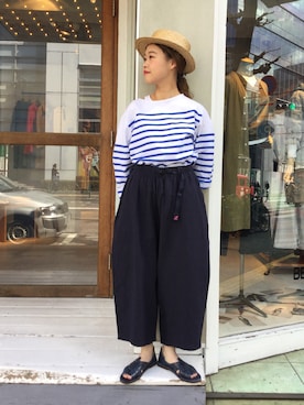 「cableami 」｜KURODA  AYANOさん（レディース・153cm）の春コーディネート