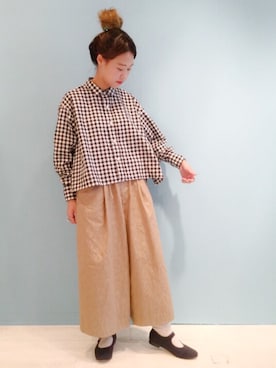 「アイテム（その他シューズ）」を使った、KURODA  AYANOさん（レディース・153cm・20代）の夏コーディネート