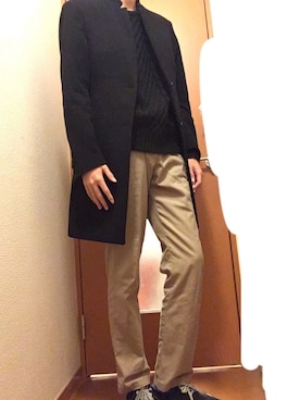 「jiggys shop（ジギーズショップ）のアイテム（トップス）」を使った、ジョンさん（メンズ・180cm・10代）の冬コーディネート