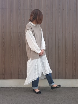 めぐっぺさん（レディース・159cm）の春コーディネート