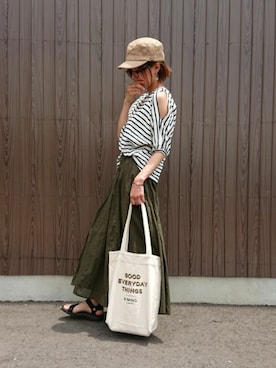 めぐっぺさん（レディース・159cm）の春コーディネート