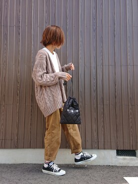 めぐっぺさん（レディース・159cm）の秋コーディネート