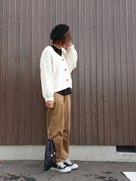 めぐっぺさん（レディース・159cm）の冬コーディネート