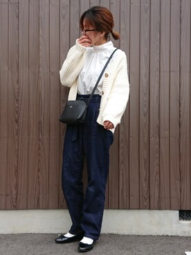 めぐっぺさん（レディース・159cm）の冬コーディネート