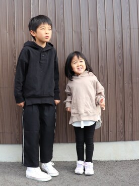 めぐっぺさん（キッズ・129cm）の春コーディネート