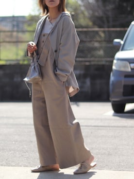 めぐっぺさん（レディース・159cm）の春コーディネート