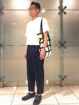 「Daniel Wellington（ダニエルウェリントン）のアイテム」を使った、　　好き好きシャーツさん（メンズ・175cm・40代）の秋コーディネート