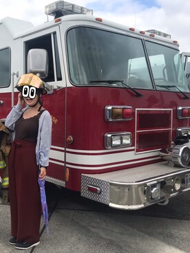 「UNIQLO（ユニクロ）のアイテム（タンクトップ、ブラウン系）」を使った、 momosanさん（レディース・168cm）の秋コーディネート