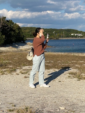  momosanさん（レディース・168cm）の秋コーディネート