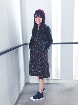 「H&M（エイチ・アンド・エム）のアイテム（ブルゾン）」を使った、chian1029さん（レディース・165cm）の秋コーディネート