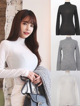 「DABAgirl（ダバガール）のアイテム」を使った、DABAgirlさん（レディース・164cm）の冬コーディネート