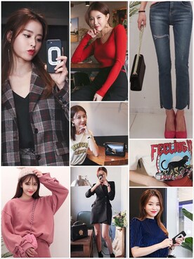 「DABAgirl（ダバガール）のアイテム」を使った、DABAgirlさん（レディース・164cm）の冬コーディネート