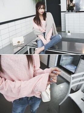 「DABAgirl（ダバガール）のアイテム」を使った、DABAgirlさん（レディース・164cm）の冬コーディネート