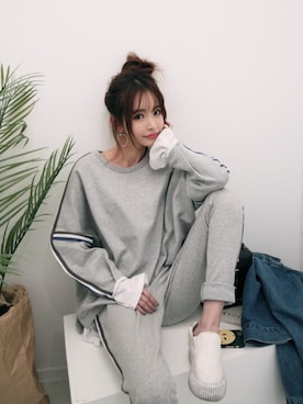 「DABAgirl（ダバガール）のアイテム」を使った、DABAgirlさん（レディース・164cm）の冬コーディネート