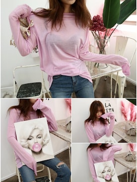 「DABAgirl（ダバガール）のアイテム」を使った、DABAgirlさん（レディース・164cm）の春コーディネート