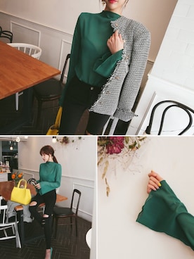 「DABAgirl（ダバガール）のアイテム」を使った、DABAgirlさん（レディース・164cm）の春コーディネート