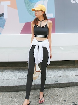 「オルチャンファッション」｜DABAgirlさん（レディース・164cm）の夏コーディネート