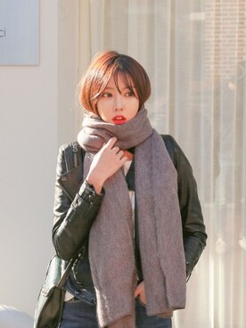 「DABAgirl（ダバガール）のアイテム」を使った、DABAgirlさん（レディース・164cm）の秋コーディネート