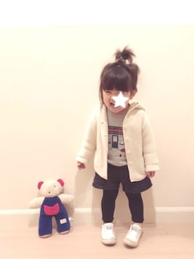  Lia*さん（キッズ・80cm）の春コーディネート