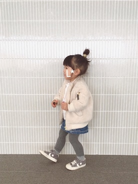 「アイテム（その他）」を使った、 Lia*さん（キッズ・80cm）の秋コーディネート