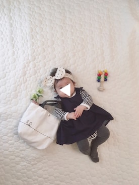  Lia*さん（キッズ・60cm）の冬コーディネート