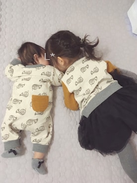  Lia*さん（キッズ・80cm）の秋コーディネート