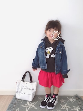 Lia*さん(キッズ・90cm)の春コーディネート
