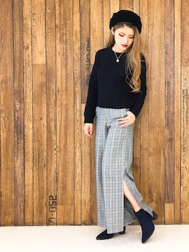 ななちむさん（レディース・156cm）の秋コーディネート