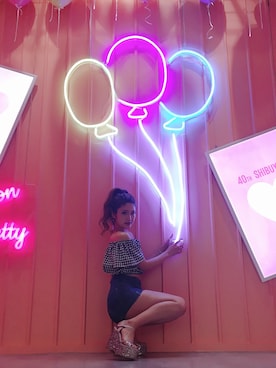 「ESPERANZA（エスペランサ）のアイテム」を使った、ななちむさん（レディース・156cm）の春コーディネート