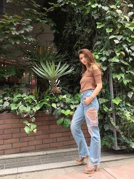 ななちむさん（レディース・156cm）の春コーディネート