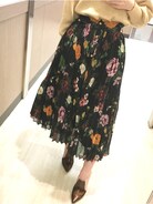 Ameri（アメリ）の「COCO FLOWER SKIRT（スカート）」 - WEAR