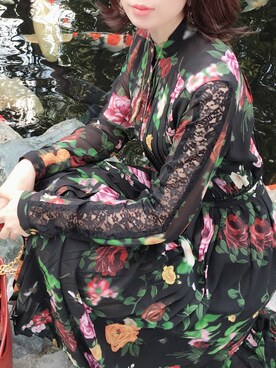 Ameri VINTAGE COCO FLOWER DRESS | www.trevires.be