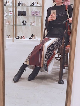 sachicoさん（レディース・167cm）の秋コーディネート