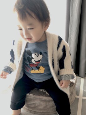 あっくんさん（キッズ・70cm）の秋コーディネート