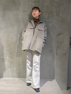 「GARDEN TOKYO（ガーデントウキョウ）のアイテム（ブルゾン）」を使った、Dream ch/154cmさん（レディース・154cm）の秋コーディネート