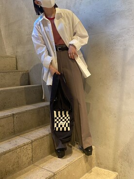 「LASTFRAME（ラストフレーム）のアイテム」を使った、Dream ch/154cmさん（レディース・154cm）の春コーディネート